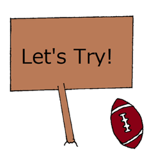 Signboard letters sticker #14459407