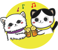 The Japanese cultural trip of YABO Meow. sticker #14459554