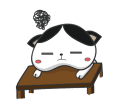 The Japanese cultural trip of YABO Meow. sticker #14459569