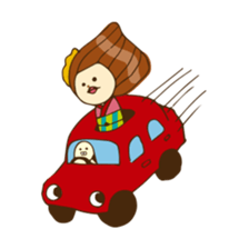 Happy KOKESHI sticker #14459928