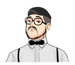 Mr. Cool Guy sticker #14460078