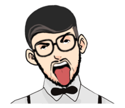 Mr. Cool Guy sticker #14460084