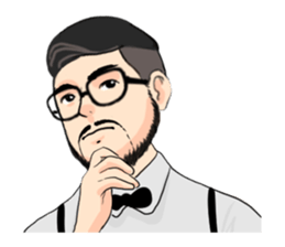 Mr. Cool Guy sticker #14460086