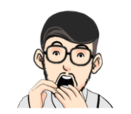 Mr. Cool Guy sticker #14460087