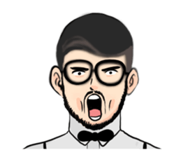 Mr. Cool Guy sticker #14460109