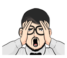 Mr. Cool Guy sticker #14460110