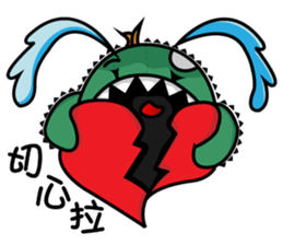 Zeus and gugucci-chit-chat sticker #14460509