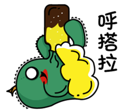 Zeus and gugucci-chit-chat sticker #14460528