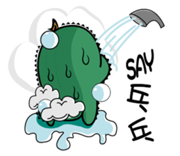 Zeus and gugucci-chit-chat sticker #14460532