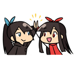 Shu-san and Nao-chan sticker #14460870