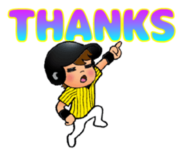 TIGER STYLE 1 / ENJOY! BASEBALL sticker #14461290