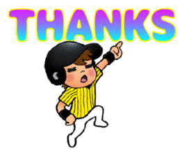 TIGER STYLE 1 / ENJOY! BASEBALL sticker #14461290