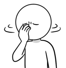 STRAIGHT-FACE sticker #14461431