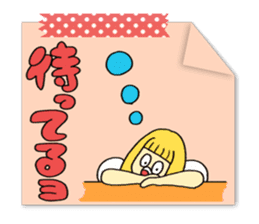 Masking tape and notes 2 sticker #14461916