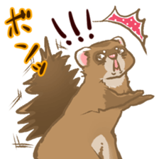 Ferret love sticker! sticker #14462297