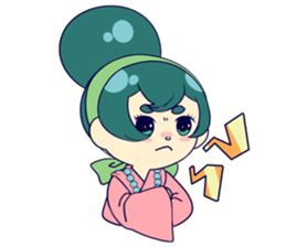 Kawaii Kana-chan(Japan) sticker #14462943