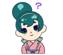 Kawaii Kana-chan(Japan) sticker #14462958