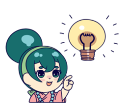 Kawaii Kana-chan(Japan) sticker #14462961