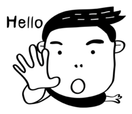 A Boy ! sticker #14462974