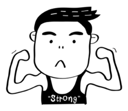 A Boy ! sticker #14463013