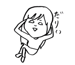 Girl live in Tokyo sticker #14463423