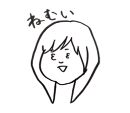 Girl live in Tokyo sticker #14463425