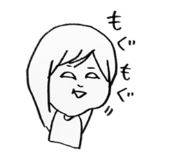 Girl live in Tokyo sticker #14463434