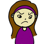 litter girl sticker #14463815