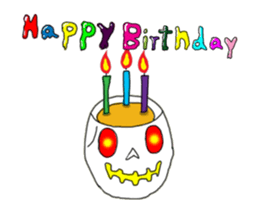 Halloween day Nonstop. sticker #14464101