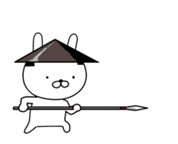 Mr.U-samurai animation 3rd sticker #14464302