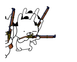 Mr.U-samurai animation 3rd sticker #14464305