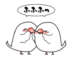 Java sparrow animation sticker #14465559