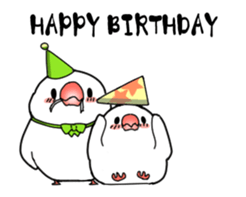 Java sparrow animation sticker #14465563