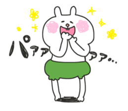 pumpkin rabbit(communicate feelings) sticker #14465568