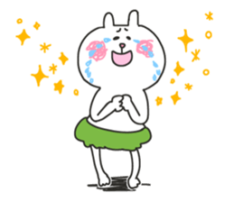pumpkin rabbit(communicate feelings) sticker #14465570