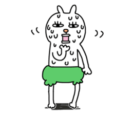 pumpkin rabbit(communicate feelings) sticker #14465575