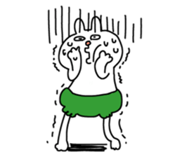 pumpkin rabbit(communicate feelings) sticker #14465576