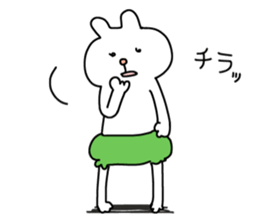 pumpkin rabbit(communicate feelings) sticker #14465585