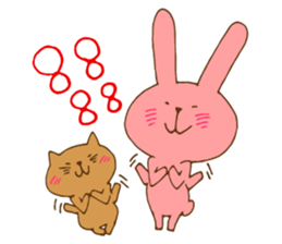 mii,pyon,kina sticker #14466626