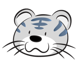 Happy lucky tiger sticker #14467597