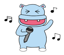 The Hippo's Hi Hi life sticker #14468326