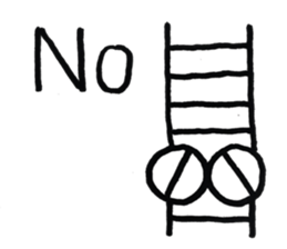 Ladder 01 sticker #14468356