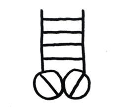 Ladder 01 sticker #14468360