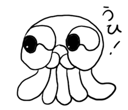 Jellyfish Bokerlin and Cat's Fee sticker #14468750