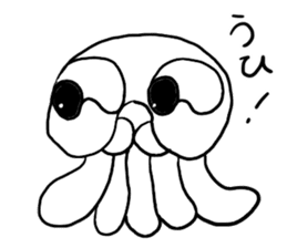 Jellyfish Bokerlin and Cat's Fee sticker #14468750