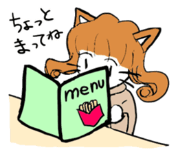 Jellyfish Bokerlin and Cat's Fee sticker #14468773