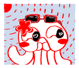 Jellyfish Bokerlin and Cat's Fee sticker #14468774