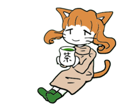 Jellyfish Bokerlin and Cat's Fee sticker #14468784