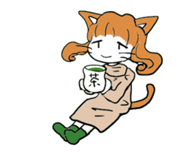 Jellyfish Bokerlin and Cat's Fee sticker #14468784