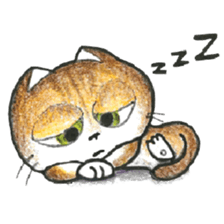 Bobbi Cat English version sticker #14469566